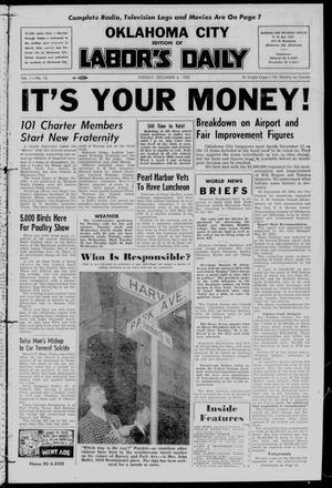 Oklahoma City Edition of Labor's Daily (Oklahoma City, Okla.), Vol. 1, No. 16, Ed. 1 Tuesday, December 6, 1955