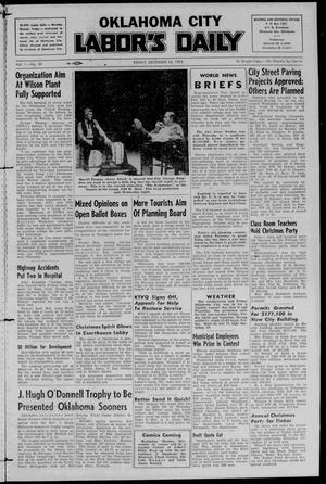 Oklahoma City Labor's Daily (Oklahoma City, Okla.), Vol. 1, No. 24, Ed. 1 Friday, December 16, 1955