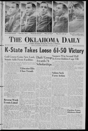 Primary view of object titled 'Oklahoma City Labor's Daily (Oklahoma City, Okla.), Vol. 1, No. 40, Ed. 1 Wednesday, January 11, 1956'.