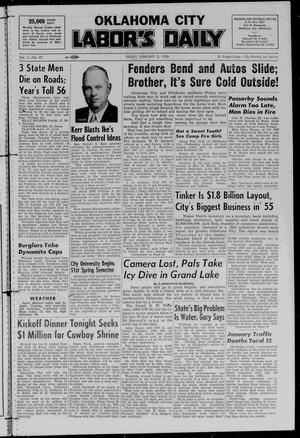 Oklahoma City Labor's Daily (Oklahoma City, Okla.), Vol. 1, No. 57, Ed. 1 Friday, February 3, 1956