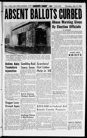 Oklahoma City Labor's Daily (Oklahoma City, Okla.), Vol. 1, No. 169, Ed. 1 Thursday, July 12, 1956