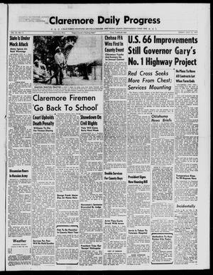 Claremore Daily Progress (Claremore, Okla.), Vol. 65, No. 15, Ed. 1 Friday, July 12, 1957