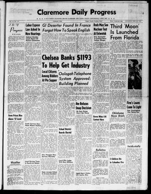 Claremore Daily Progress (Claremore, Okla.), Vol. 65, No. 197, Ed. 1 Wednesday, March 26, 1958