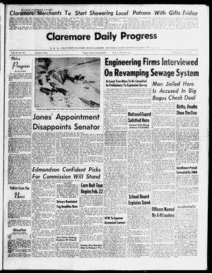 Claremore Daily Progress (Claremore, Okla.), Vol. 66, No. 156, Ed. 1 Tuesday, January 27, 1959
