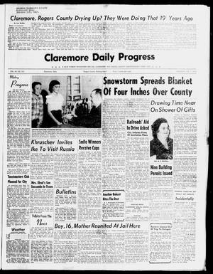 Claremore Daily Progress (Claremore, Okla.), Vol. 66, No. 163, Ed. 1 Thursday, February 5, 1959