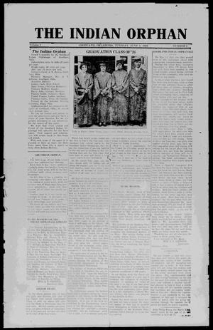 The Indian Orphan (Goodland, Okla.), Ed. 1 Tuesday, June 1, 1926