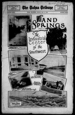 Sand Springs: The Industrial Center of the Southwest (Tulsa, Okla.), Ed. 1 Sunday, May 11, 1930