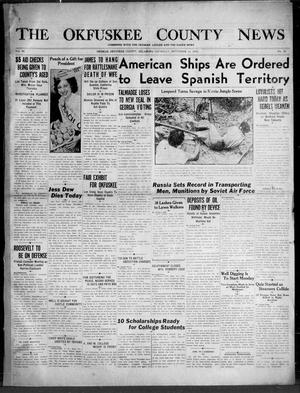 The Okfuskee County News (Okemah, Okla.), Vol. 33, No. 43, Ed. 1 Thursday, September 10, 1936