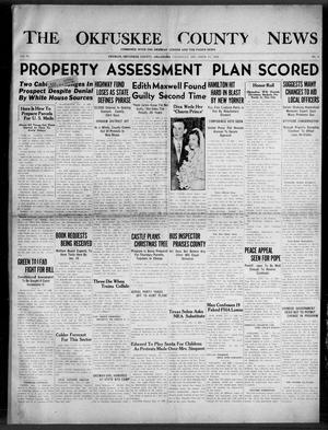 The Okfuskee County News (Okemah, Okla.), Vol. 34, No. 4, Ed. 1 Thursday, December 17, 1936