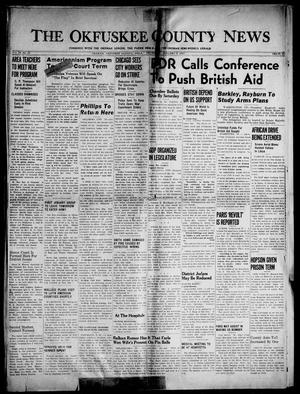 The Okfuskee County News (Okemah, Okla.), Vol. 35, No. 15, Ed. 1 Thursday, January 9, 1941