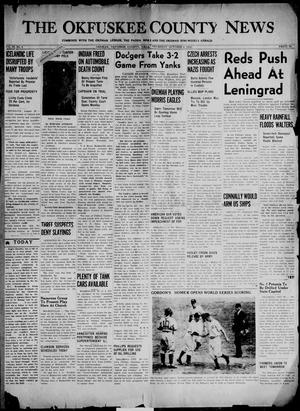 The Okfuskee County News (Okemah, Okla.), Vol. 39, No. 5, Ed. 1 Thursday, October 2, 1941