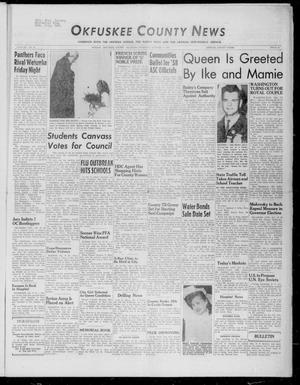 Okfuskee County News (Okemah, Okla.), Vol. 40, No. 52, Ed. 1 Thursday, October 17, 1957