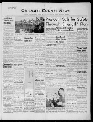 Okfuskee County News (Okemah, Okla.), Vol. 41, No. 12, Ed. 1 Thursday, January 9, 1958
