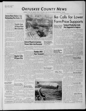Okfuskee County News (Okemah, Okla.), Vol. 41, No. 13, Ed. 1 Thursday, January 16, 1958