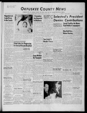 Okfuskee County News (Okemah, Okla.), Vol. 41, No. 24, Ed. 1 Thursday, April 3, 1958