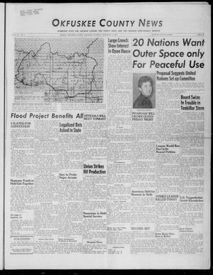 Okfuskee County News (Okemah, Okla.), Vol. 42, No. 3, Ed. 1 Thursday, November 13, 1958