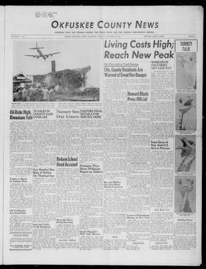 Okfuskee County News (Okemah, Okla.), Vol. 43, No. 4, Ed. 1 Thursday, November 26, 1959