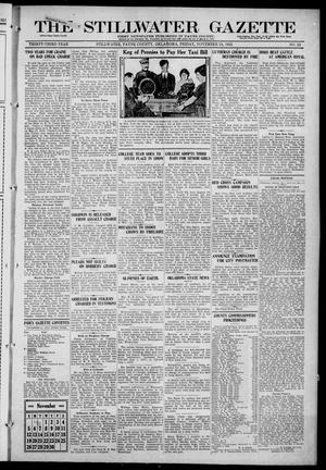 The Stillwater Gazette (Stillwater, Okla.), Vol. 33, No. 52, Ed. 1 Friday, November 24, 1922