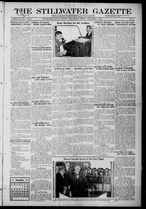 The Stillwater Gazette (Stillwater, Okla.), Vol. 44, No. 1, Ed. 1 Friday, December 1, 1922
