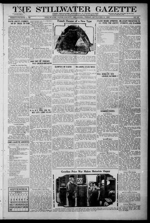 The Stillwater Gazette (Stillwater, Okla.), Vol. 44, No. 43, Ed. 1 Friday, September 21, 1923
