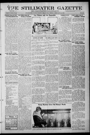 The Stillwater Gazette (Stillwater, Okla.), Vol. 33, No. 13, Ed. 1 Friday, February 24, 1922