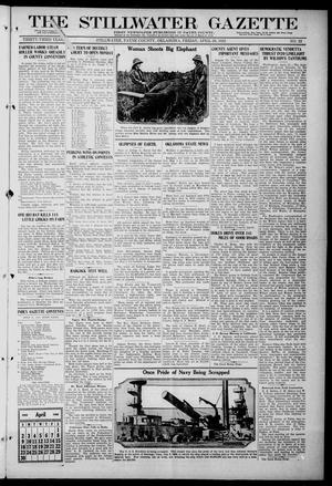 The Stillwater Gazette (Stillwater, Okla.), Vol. 33, No. 22, Ed. 1 Friday, April 28, 1922