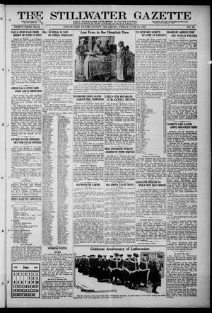 The Stillwater Gazette (Stillwater, Okla.), Vol. 33, No. 29, Ed. 1 Friday, June 16, 1922