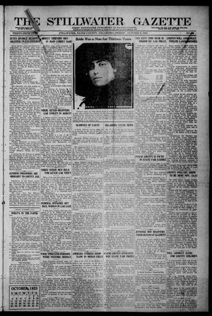 The Stillwater Gazette (Stillwater, Okla.), Vol. 36, No. 46, Ed. 1 Friday, October 9, 1925