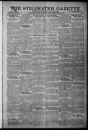 The Stillwater Gazette (Stillwater, Okla.), Vol. 40, No. 17, Ed. 1 Friday, March 15, 1929