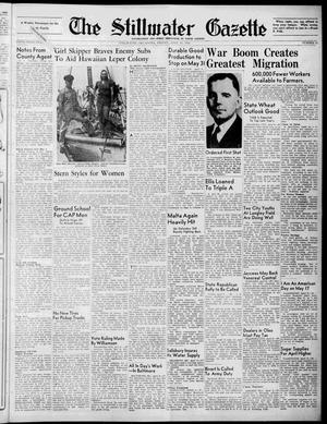 The Stillwater Gazette (Stillwater, Okla.), Vol. 53, No. 22, Ed. 1 Friday, April 10, 1942