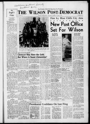 The Wilson Post-Democrat (Wilson, Okla.), Vol. 52, No. 50, Ed. 1 Thursday, October 20, 1960