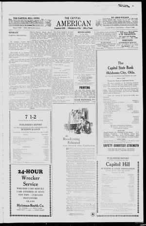 The Capital American (Oklahoma City, Okla.), Vol. 8, No. 2, Ed. 1 Saturday, January 10, 1931