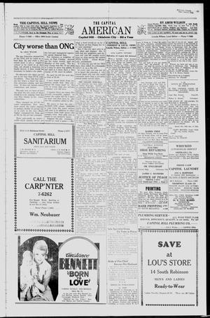 The Capital American (Oklahoma City, Okla.), Vol. 8, No. 33, Ed. 1 Wednesday, August 12, 1931
