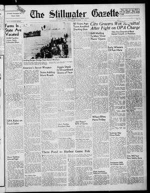 The Stillwater Gazette (Stillwater, Okla.), Vol. 54, No. 45, Ed. 1 Friday, September 17, 1943
