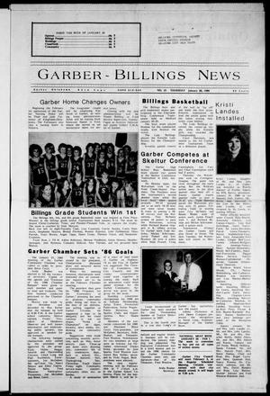 Garber-Billings News (Garber, Okla.), Vol. 85, No. 15, Ed. 1 Thursday, January 30, 1986