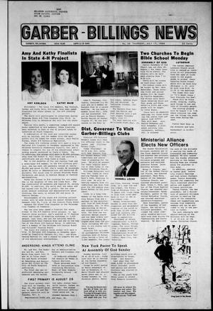 Garber-Billings News (Garber, Okla.), Vol. 85, No. 39, Ed. 1 Thursday, July 24, 1986