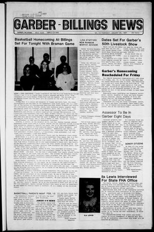 Garber-Billings News (Garber, Okla.), Vol. 86, No. 14, Ed. 1 Thursday, January 29, 1987