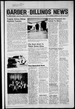 Garber-Billings News (Garber, Okla.), Vol. 86, No. 16, Ed. 1 Thursday, February 12, 1987