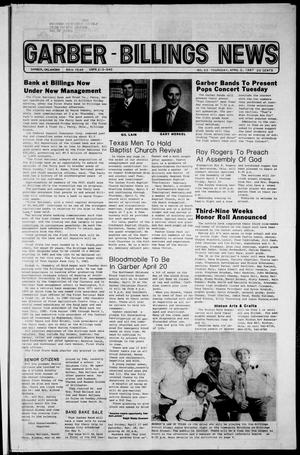 Garber-Billings News (Garber, Okla.), Vol. 86, No. 23, Ed. 1 Thursday, April 2, 1987