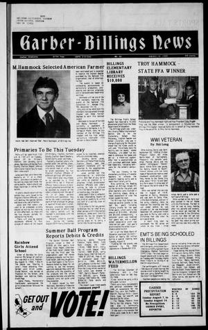 Garber-Billings News (Garber, Okla.), Vol. 87, No. 40, Ed. 1 Thursday, August 18, 1988