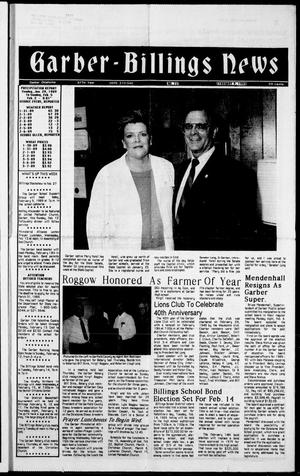 Garber-Billings News (Garber, Okla.), Vol. 87, No. 15, Ed. 1 Thursday, February 9, 1989
