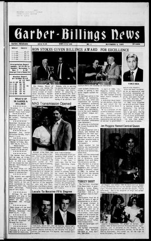 Garber-Billings News (Garber, Okla.), Vol. 88, No. 2, Ed. 1 Thursday, November 9, 1989
