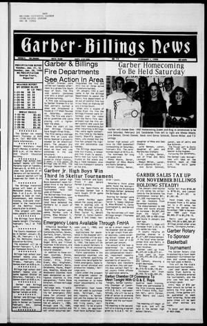 Garber-Billings News (Garber, Okla.), Vol. 88, No. 14, Ed. 1 Thursday, February 1, 1990