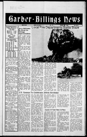 Garber-Billings News (Garber, Okla.), Vol. 88, No. 22, Ed. 1 Thursday, March 29, 1990