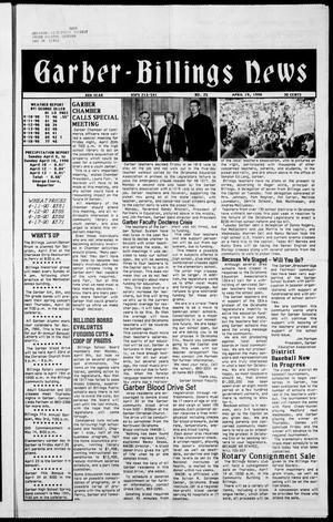 Garber-Billings News (Garber, Okla.), Vol. 88, No. 25, Ed. 1 Thursday, April 19, 1990