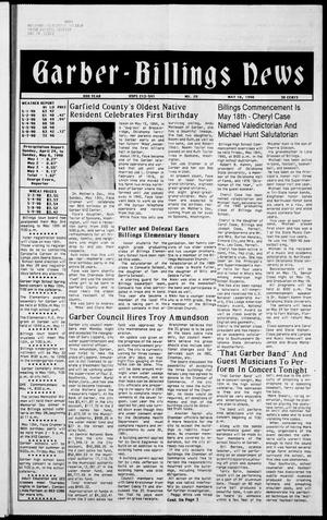 Garber-Billings News (Garber, Okla.), Vol. 88, No. 28, Ed. 1 Thursday, May 10, 1990
