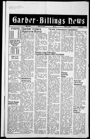 Garber-Billings News (Garber, Okla.), Vol. 88, No. 31, Ed. 1 Thursday, May 31, 1990