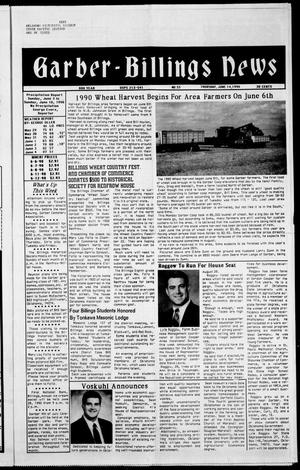 Garber-Billings News (Garber, Okla.), Vol. 88, No. 33, Ed. 1 Thursday, June 14, 1990