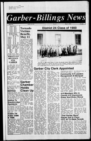 Garber-Billings News (Garber, Okla.), Vol. 89, No. 27, Ed. 1 Thursday, May 9, 1991