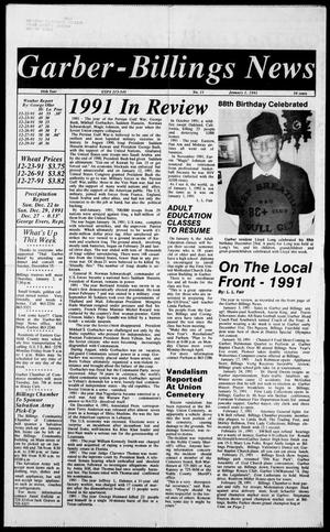 Garber-Billings News (Garber, Okla.), Vol. 90, No. 11, Ed. 1 Thursday, January 2, 1992